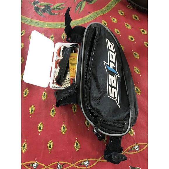 SAHOO Cycling Bike Repair Tool Bag Tire Tool Patch Kit Tyre Lever  Rectangular - Picture 2 of 6